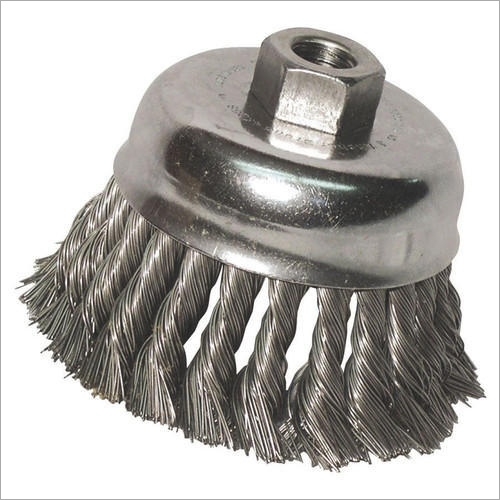 Twisted Knotted Wire Brush