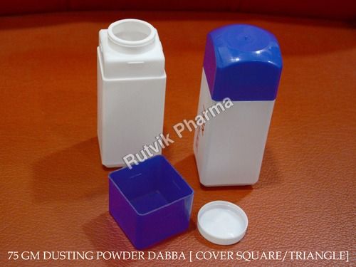 Plastic 75 Gm Dusting Powder Container