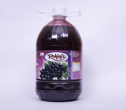Grpe Squash 5 Ltr Packaging: Plastic Bottle