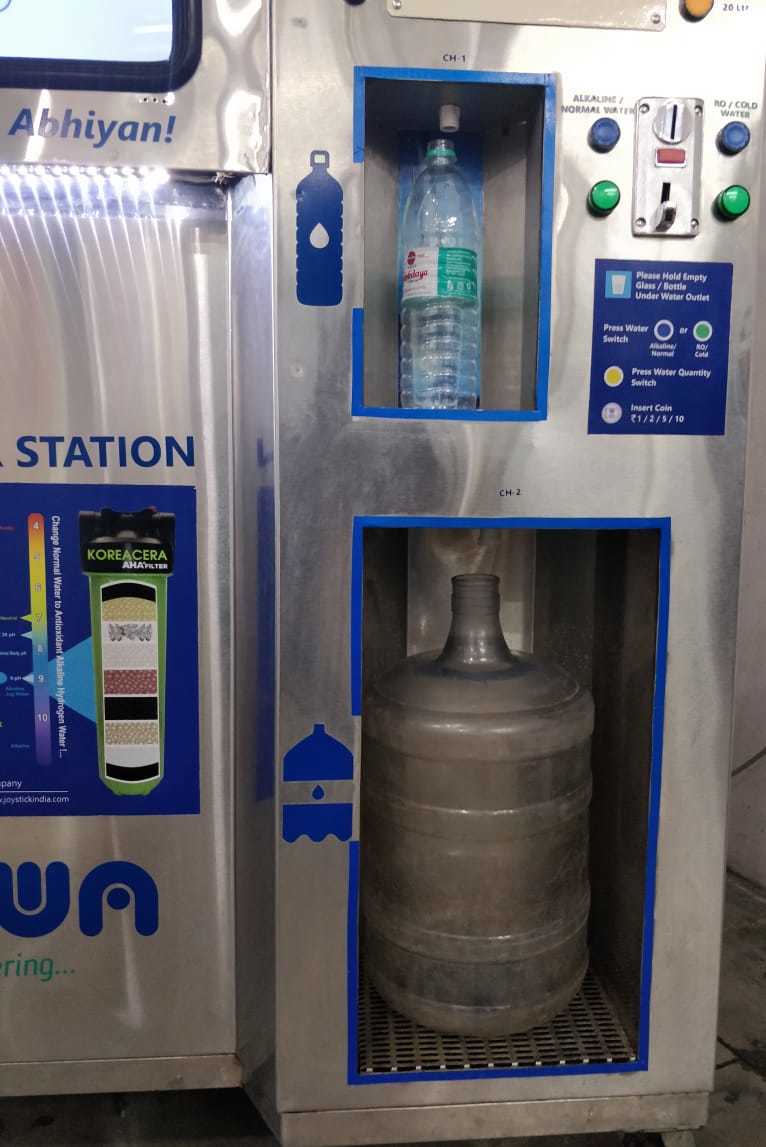 Coin And Card Operated Alkaline Water Vending Machines