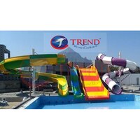 Combination Water Slides - Dimension (l*w*h): 140 X 92 X 52  Centimeter (cm)