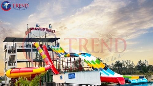 Frp Water Park Slides - Length: 15 - 40 Foot (Ft)