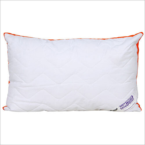 White Quilted Cushion Pillow