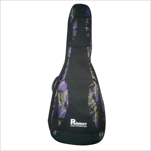 Designer Guitar Bag - Metti Material, Customizable Size, Multicolored Design | Personalized Logo Options Available