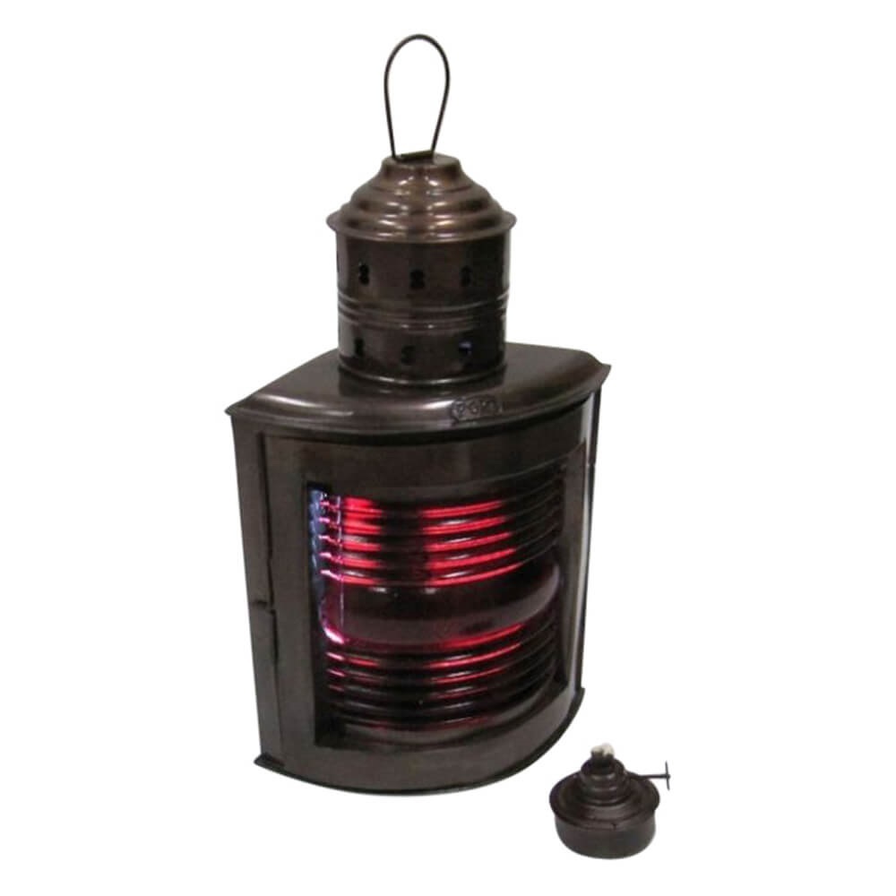 Large Ship Light Red Port Oil Lamp