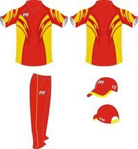 Coloured Cricket Uniforms