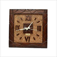 Decorative Square Shape Wall Clock