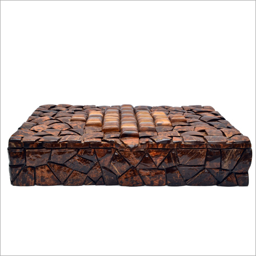 Handcrafted Wooden Dry Fruit Box - 12.25x8.5x2.5 Inches | Antique Style, Fine Finish, Heirloom Quality