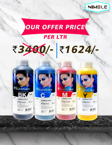 Sublinova Sublimation Ink - High-quality Dye-Based Sublimation Ink | For Use In Sublimation Printers, Compatible with Sublinova