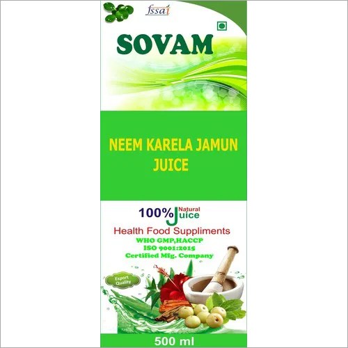 Neem Karela Jamun Herbal Juice