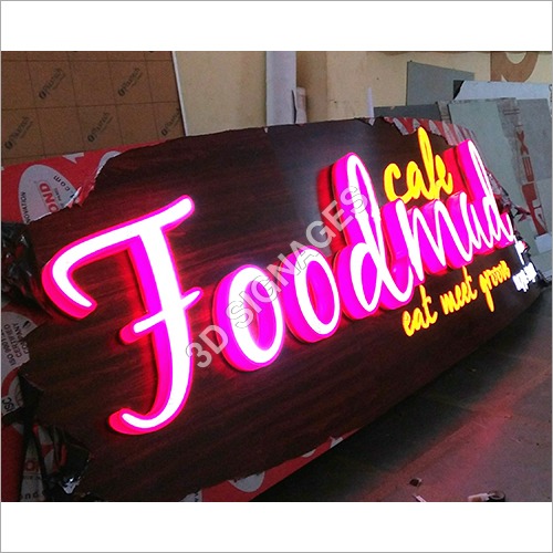 Promotional 3D Signage Body Material: Acrylic