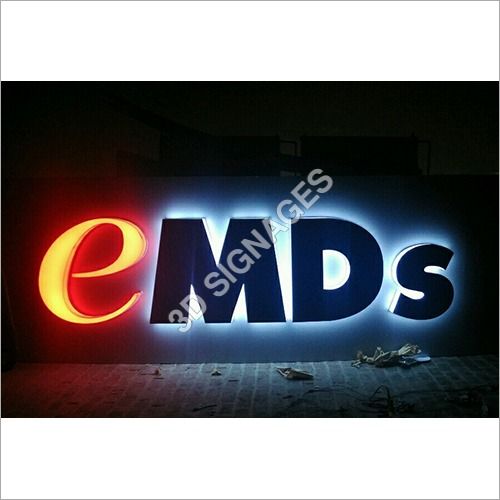 LED Light 3D Signage