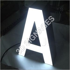 Acrylic 3D Letter Application: Promotion