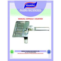 Manual Tablet Counter - Color: Silver