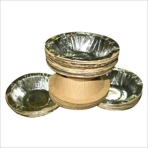 Laminated Disposable Paper Dona - Kraft Paper, All Sizes, Silver | Leak Proof, Biodegradable