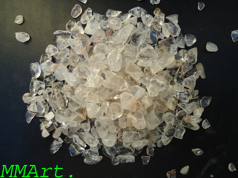 precius stone manufacturer MMArt branded high mirror polished Crystal Clear Pebble Stone and chips for sale