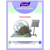 Drum Blender - Capacity: 200 Litres Kg/hr