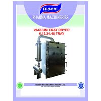 Vacuum Tray Dryer - Capacity: 3 Kg/hr