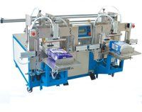 Semi Automatic Baby Diaper Narrow Pouch Packing Machine