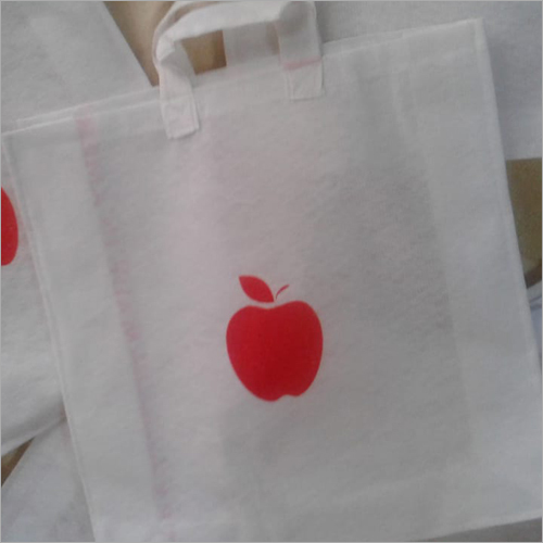White Canvas Printed Tote Bags