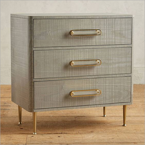 As Displayed In The Picture 3 Drawers Chloe Nightstand