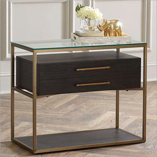 As Displayed In The Picture 2 Drawers Aria Nightstand