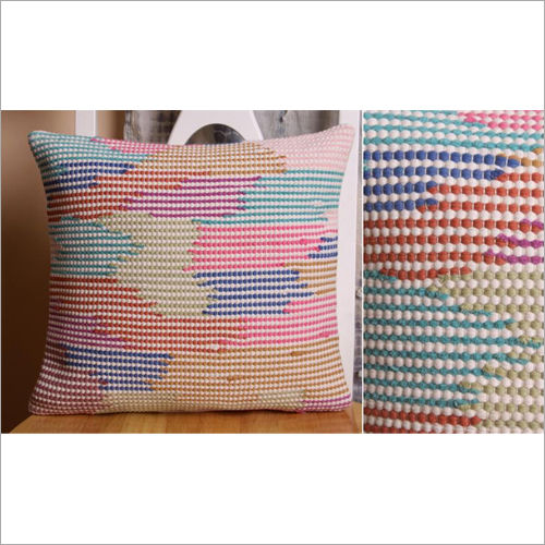 Available In Multi Color Handloom Cushion Cover