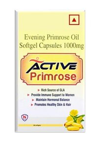 Primrose Oil Capsules - Export Quality Formula | For Health And Wellness Benefits