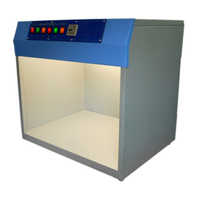 Colour Matching Cabinet - Mild Steel, 220v | Manual Operation, Black And Blue Color, Excellent Durability, Ideal For Industrial Applications