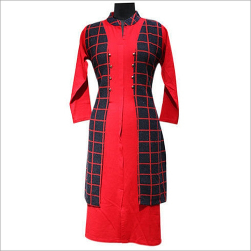 Plus Size Ladies Long Kurti