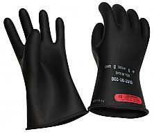 insulating rubber gloves