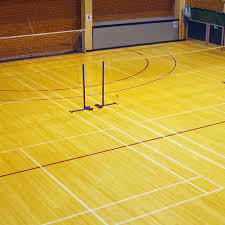Teak Wood Sports Flooring