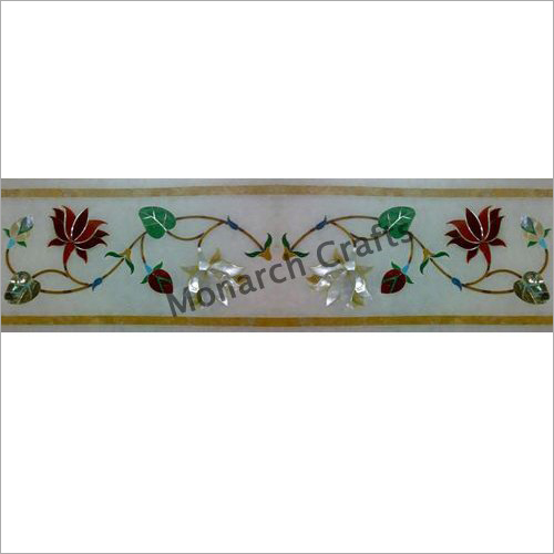 Designer Inlay Stairs Border Tiles Use: Home Decoration