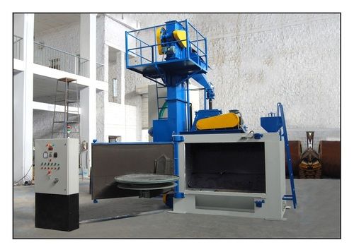 Swing Table Type Airless Shot Blasting Machine Ast-900