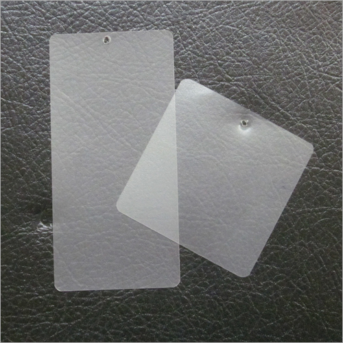 White Transparent Pvc Hang Tags