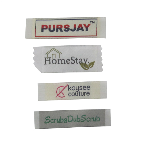 All Color Printed Woven Label