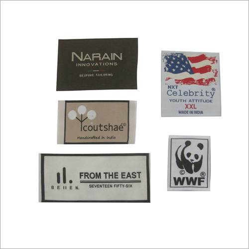 All Color Woven Fabric Label