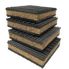 cork sandwich isolation pads By RUBBER TRADE CENTER