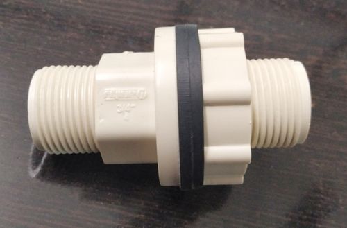 White Cpvc Tank Connector