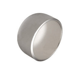Stainless Steel 304H Butt Weld Cap - 1/2" to 24" Sizes, Silver Color, Customizable Thickness