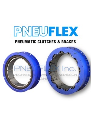 PNEUMATIC INDUSTRIAL DRUM TYPE AIR TUBE CLUTCH & BRAKES