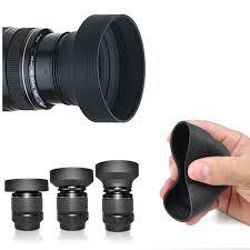 Collapsible Rubber Lens Hood