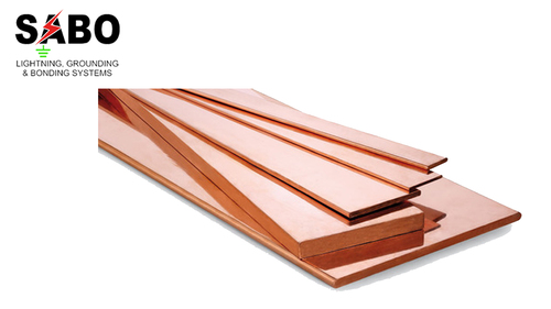Copper Bonded Strips Application: Earthing Connections