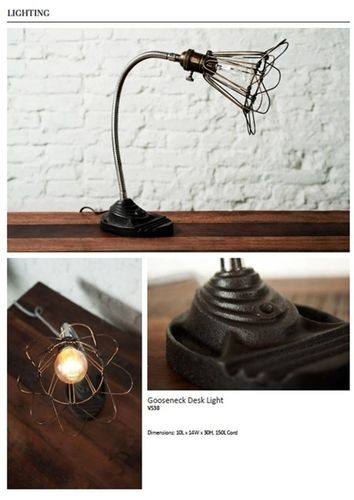 IRON LAMP