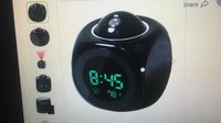 Digital Color LCD Display LED Projection Alarm Clock