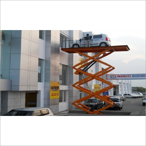 Scissor Lift Application: Hydraulic Clamps