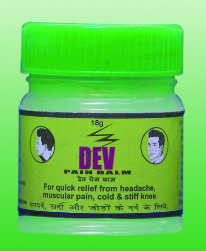 Dev Pain Green Balm Age Group: Women