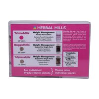 Ayurvedic Medicine for Weight Management - Slimming Tablets - Trimohills Combination Pack