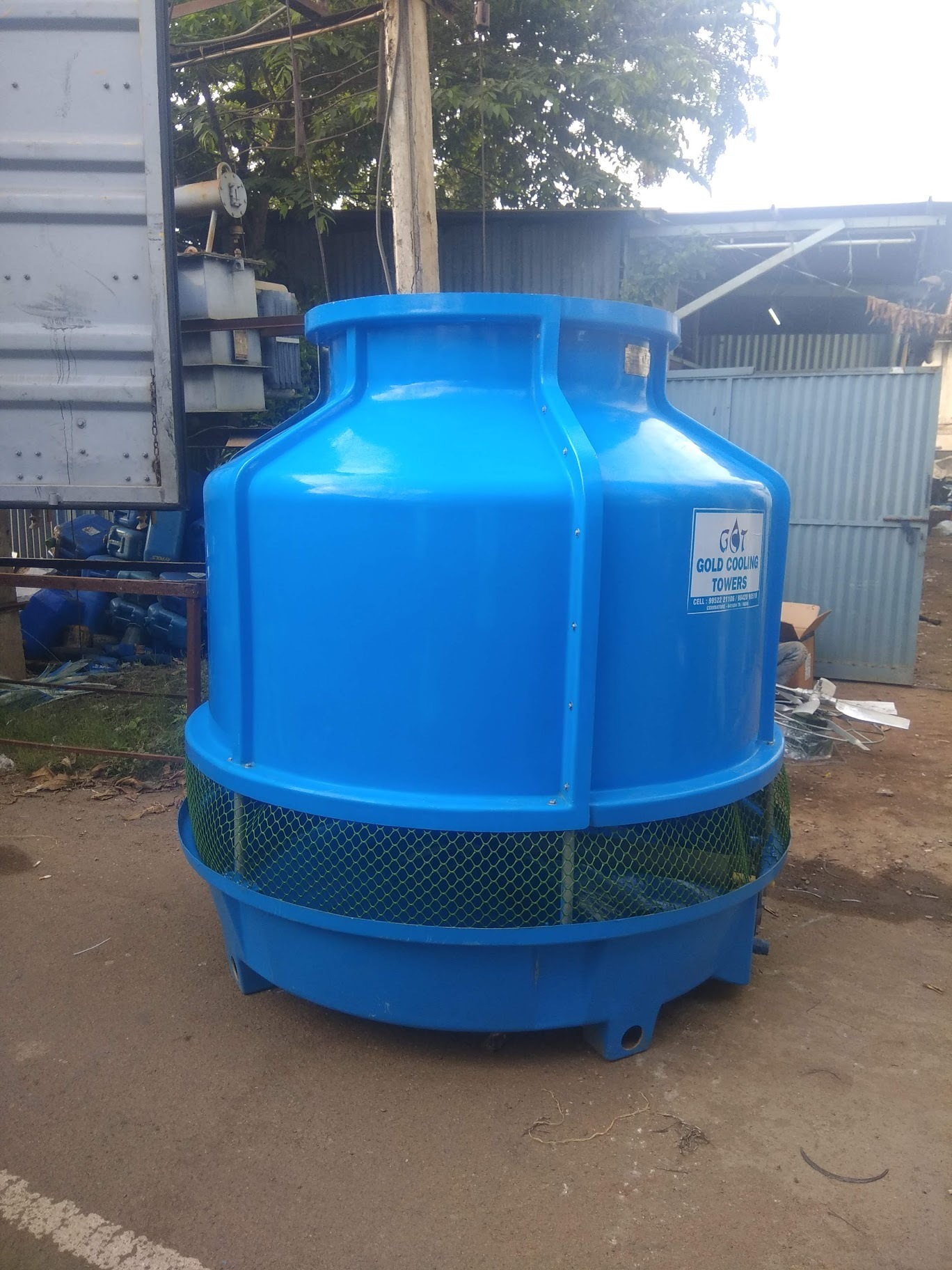 FRP Bottle Shape Cooling Towers