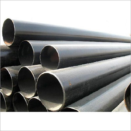 MS Black Pipe - Mild Steel, 2-4 mm Thickness, 4-12 m Length | Durable Round Shape, Polished Surface, Ideal for Liquid Transmission and Fire Protection